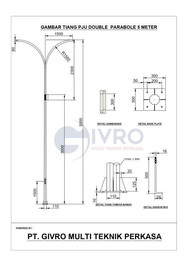 PJU-DOUBLE-PARABOLA-TINGGI-5-METER