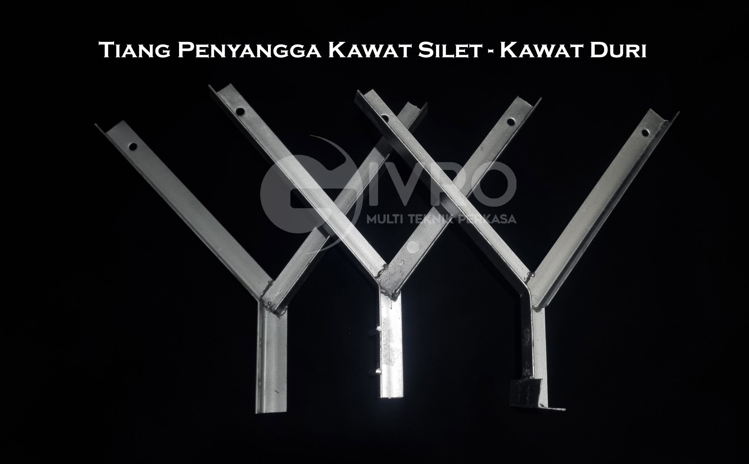 Jual Tiang Y Kawat Silet Kawat Duri