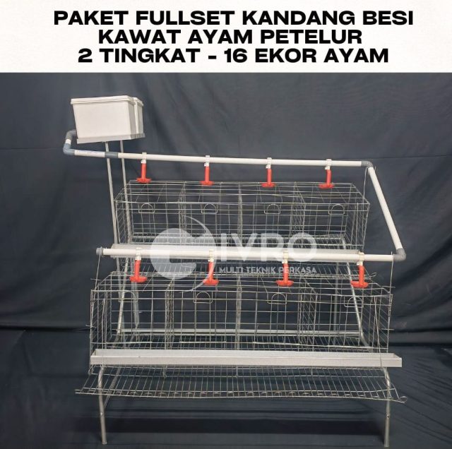 Paket Fullset 2 Tingkat 16 Ekor Ayam